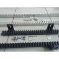 Nylon&plastic gear rack with steel core inside